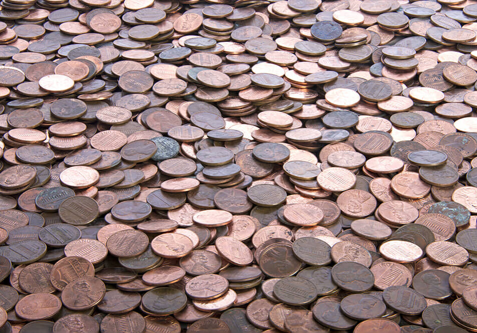 pennies